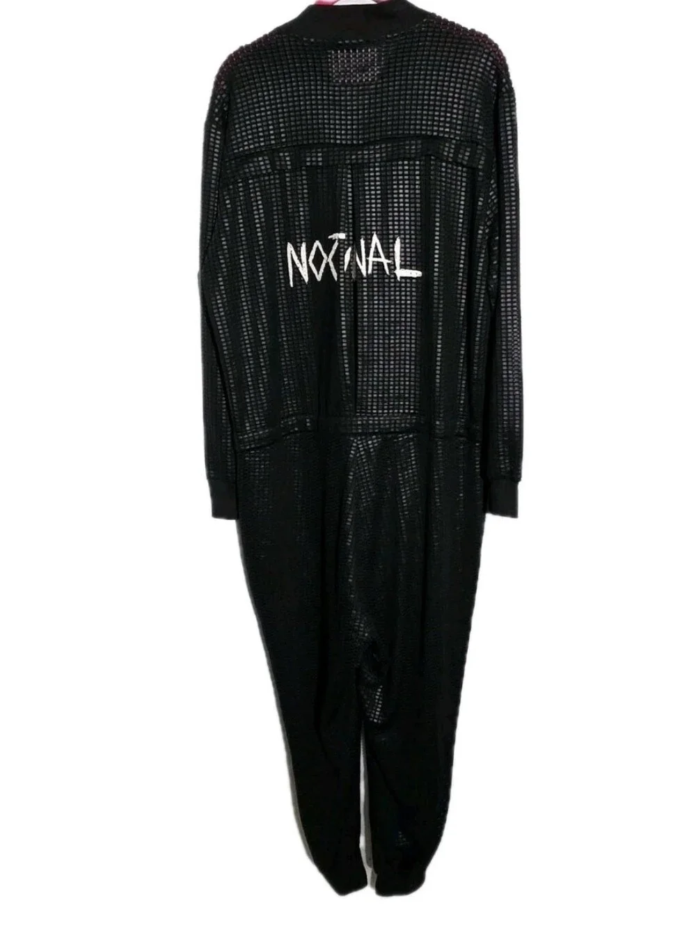Rare Haculla Black Metallic Nocturnal Jumpsuit Womens Size S HTF